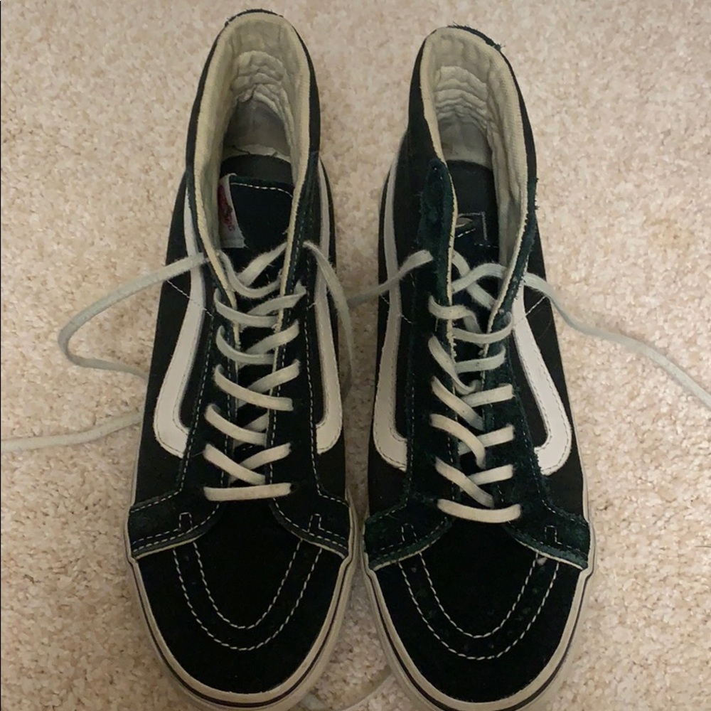 Black S8-hi Vans